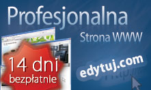 Edytuj.com - Tanie profesjonalne strony WWW (System CMS)